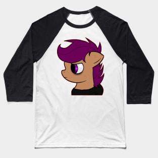 Factory Scootaloo - Rainbow Factory Baseball T-Shirt